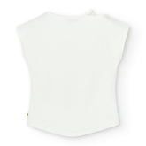 Blusa Leoparda Lentejuelas Blanca Boboli